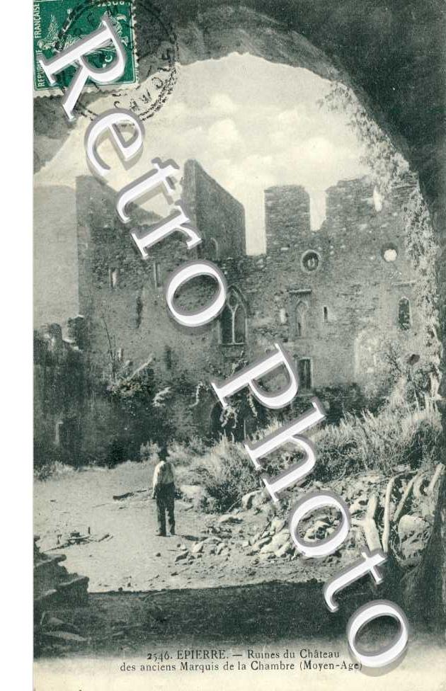 Ruines du château des anciens Marquis de la Chambre