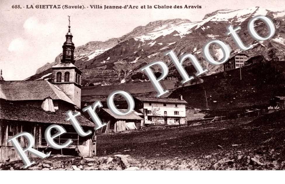Villa Jeanne d'Arc et la Chaine des Aravis