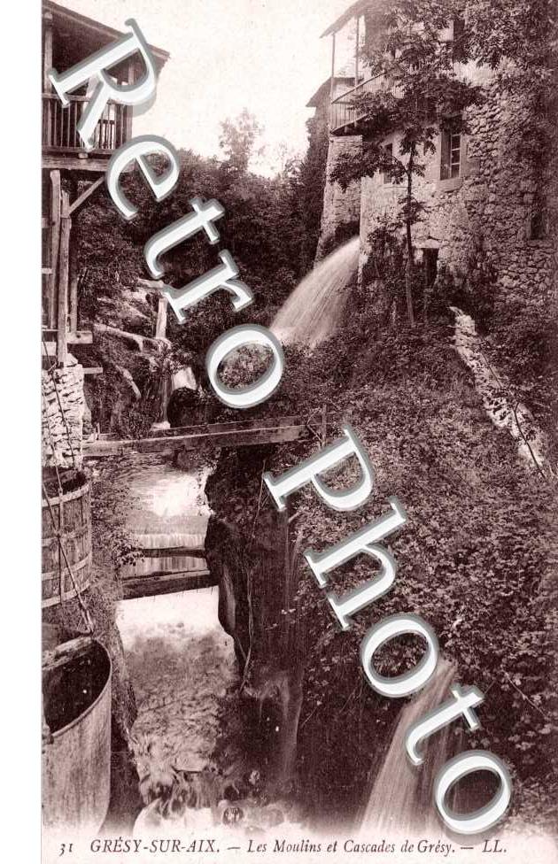 les Moulins et Cascades de Gresy