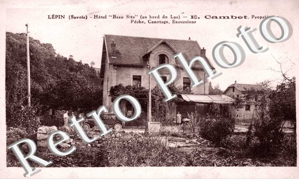 Hotel Beau Site, proprietaire E. Cambet