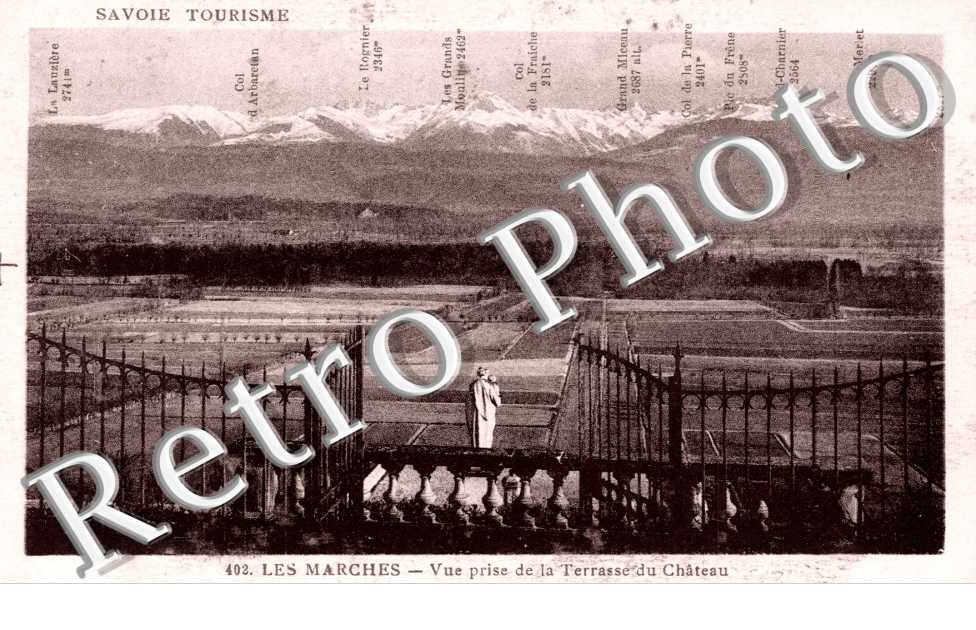 Vue prise de la Terrasse du Chateau