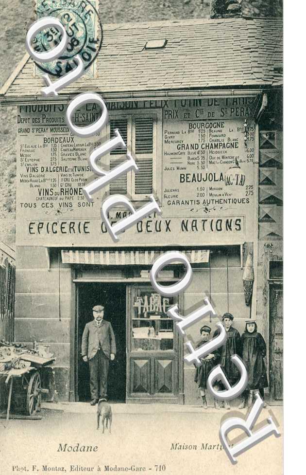Epicerie des Deux Nations, Maison Martinet