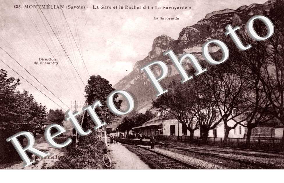 La Gare et le Rocher dit ''La Savoyarde''
