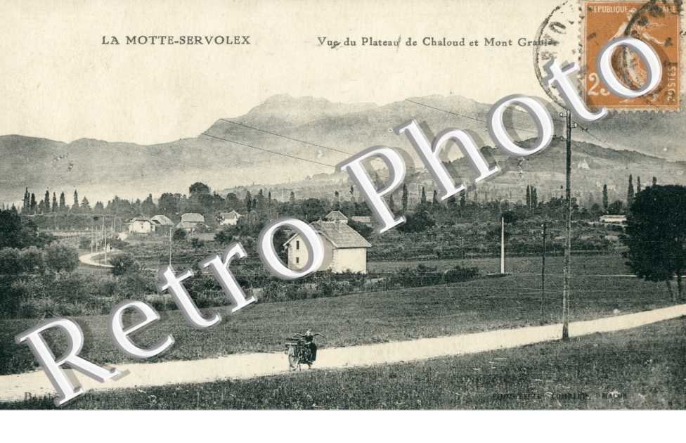 Vue du Plateau de Chaloud et Mont Granier