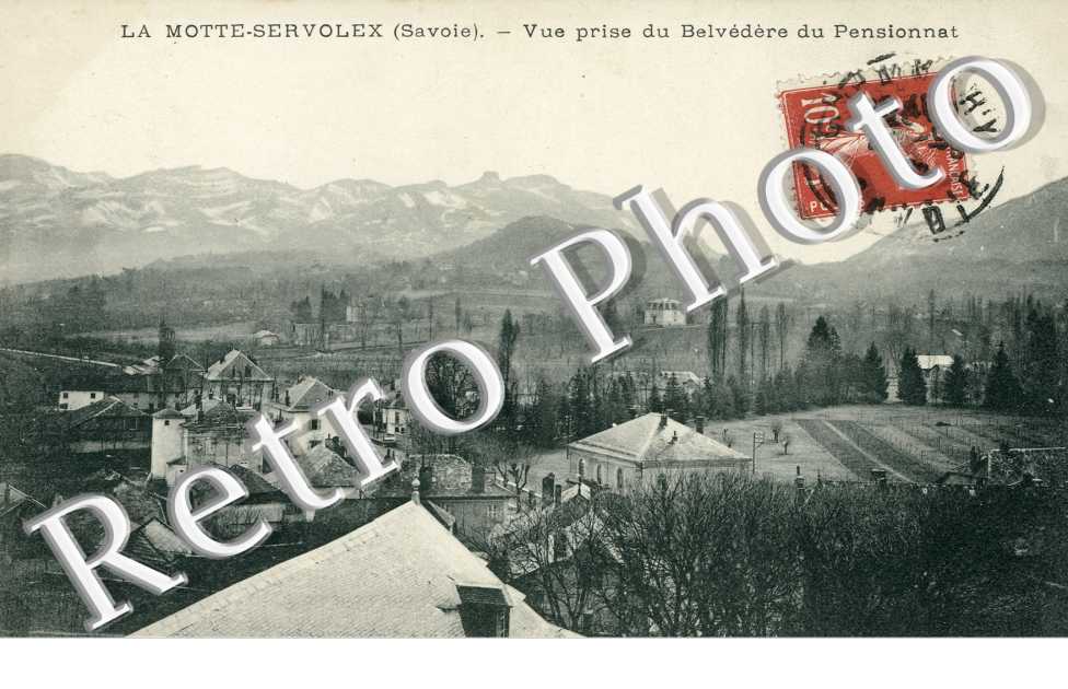 Vue prise du Belvedere du Pensionnat