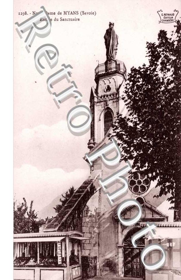 Notre Dame de Myans, Entree du Sanctuaire