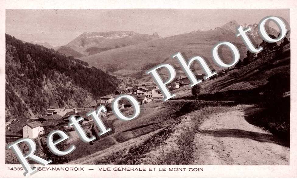 Vue generale et le Mont Coin