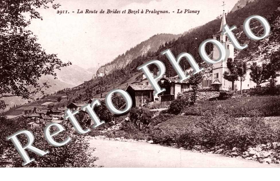 Route de Brides et Bozel a Pralognan