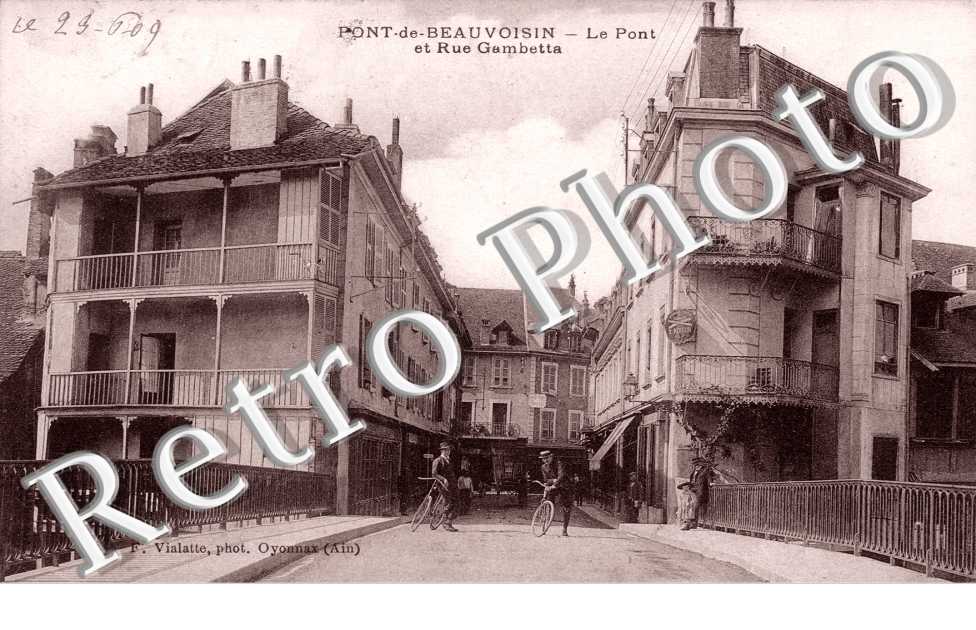 le pont et rue Gambetta