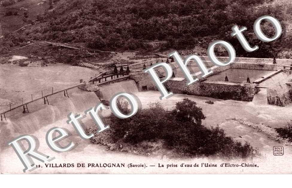 La prise d'eau de l'Usine d'Electro Chimie