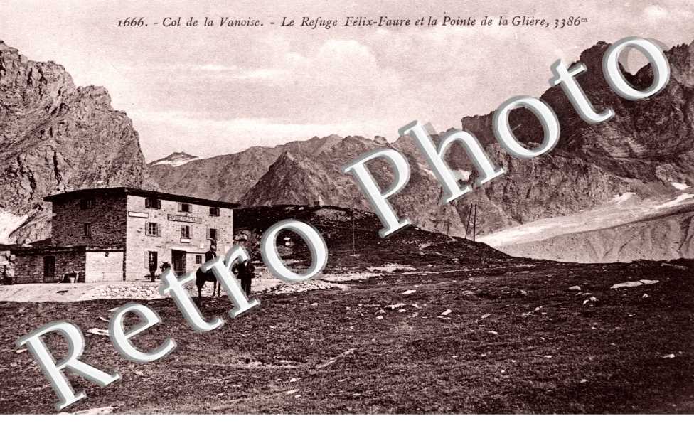 Le Refuge Felix Faure et la Pointe de la Gliere