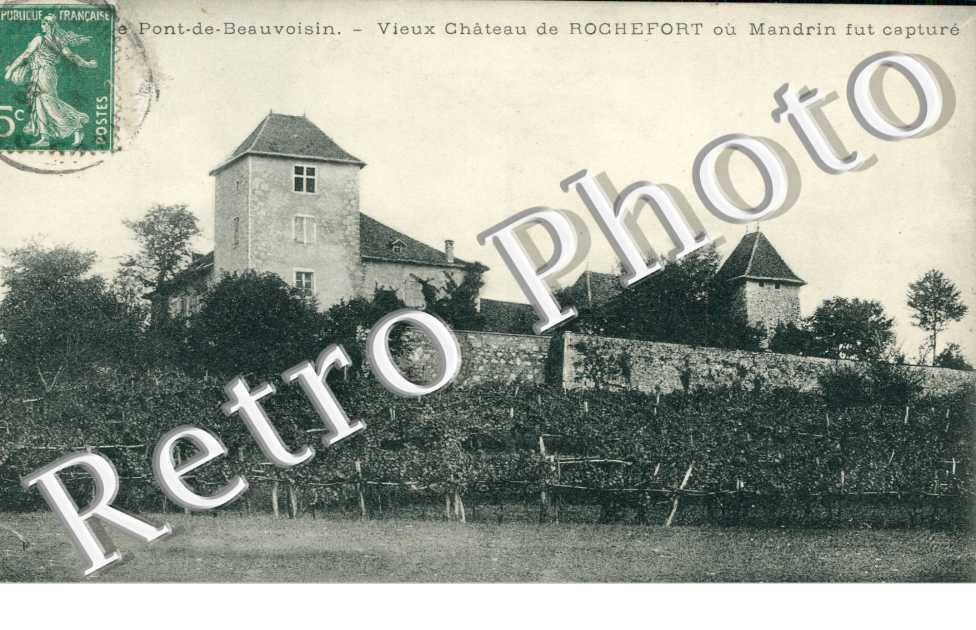 Vieux Chateau ou fut capture en 1755 le Capitaine Mandrin