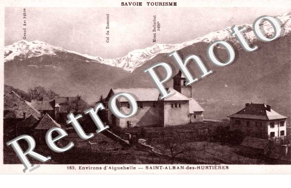 (Vue generale et Col du Basmont, Mont Bellechat, Grand Arc)