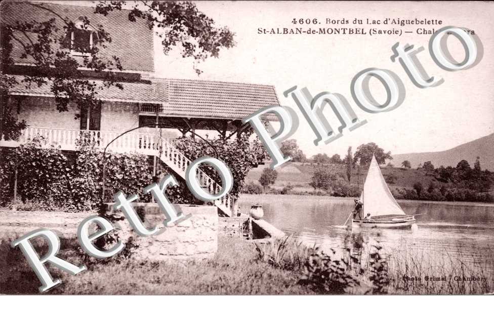 bords du lac d'Aiguebelette, chalet Luzara