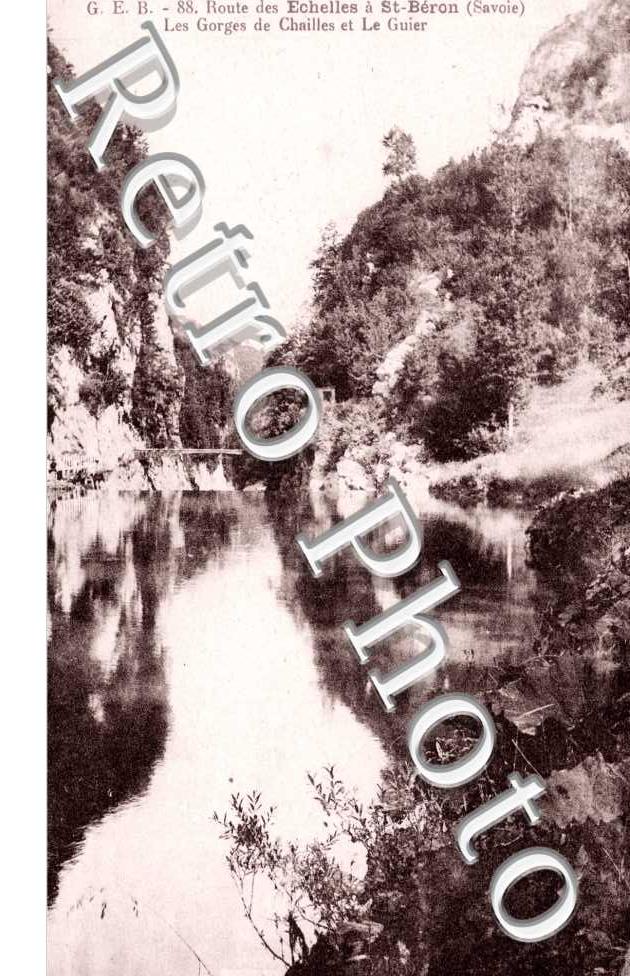 Les Gorges de Chailles et Le Guier