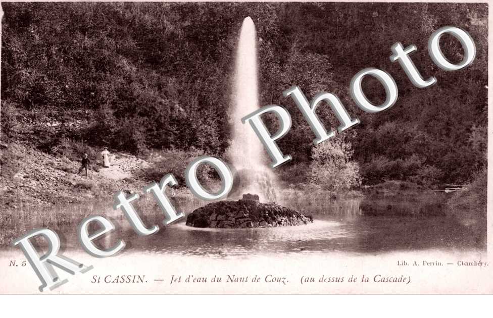 Jet d'eau du Nant de Couz
