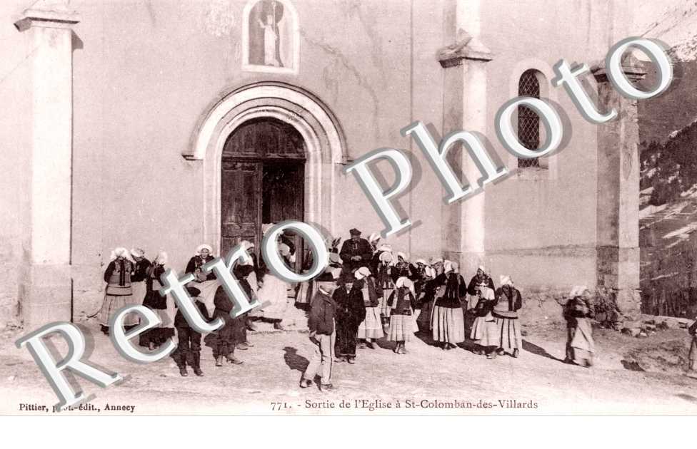 sortie de l'eglise