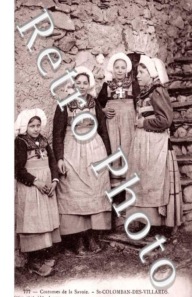 costumes de la Savoie