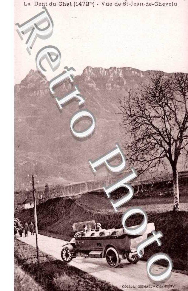 route de Chambery a Yenne, la dent du Chat