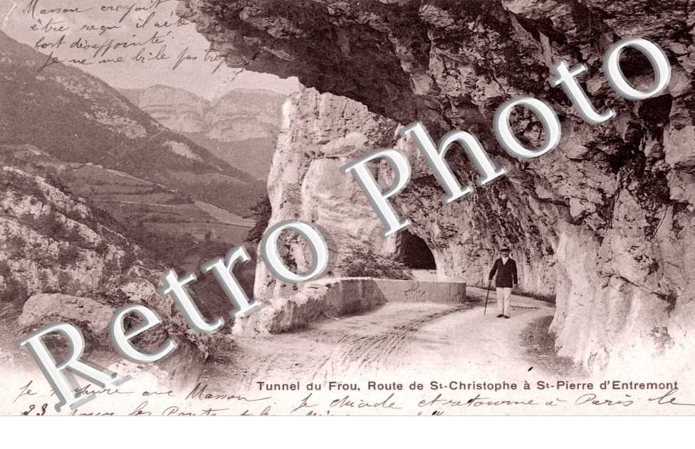 route de Saint Pierre d'Entremont, tunnel du Frou
