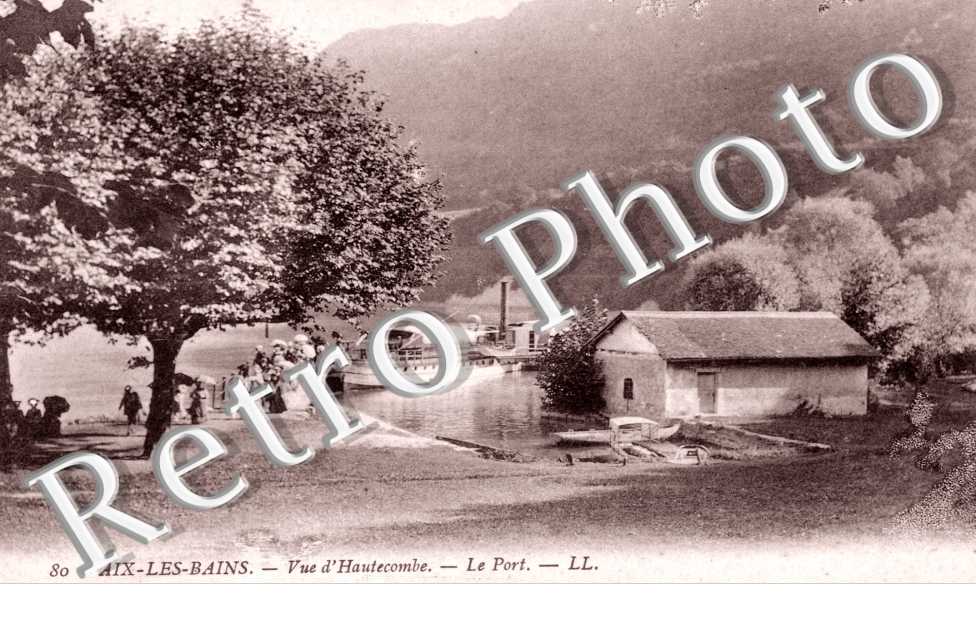 Vue d'Hautecombe, le Port