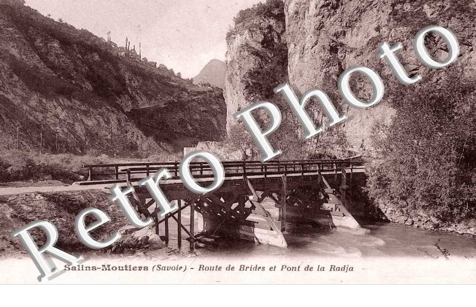 Route de Brides et Pont de la Radja