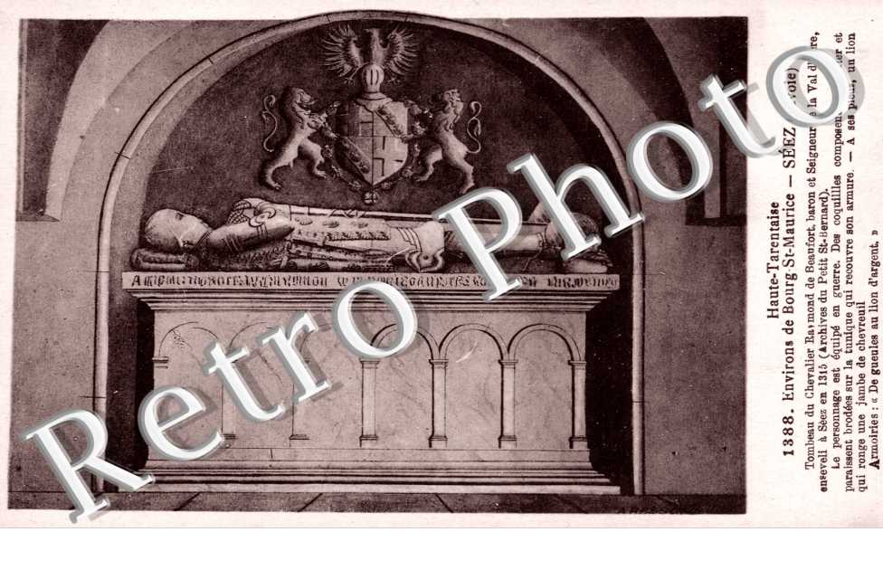 Tombeau du chevalier Raymond de Beaufort