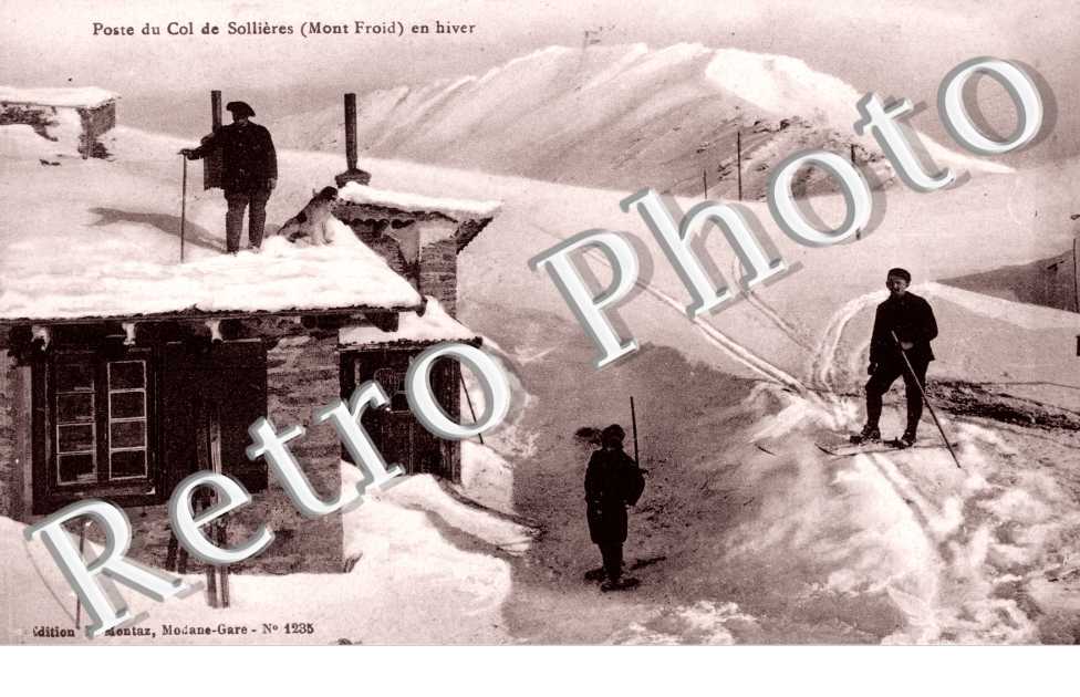 Le Poste du Col de Sollieres en hiver