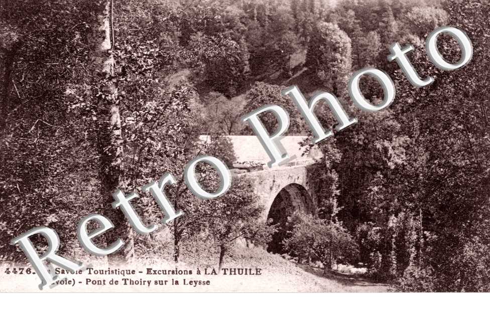 Pont sur la Leysse