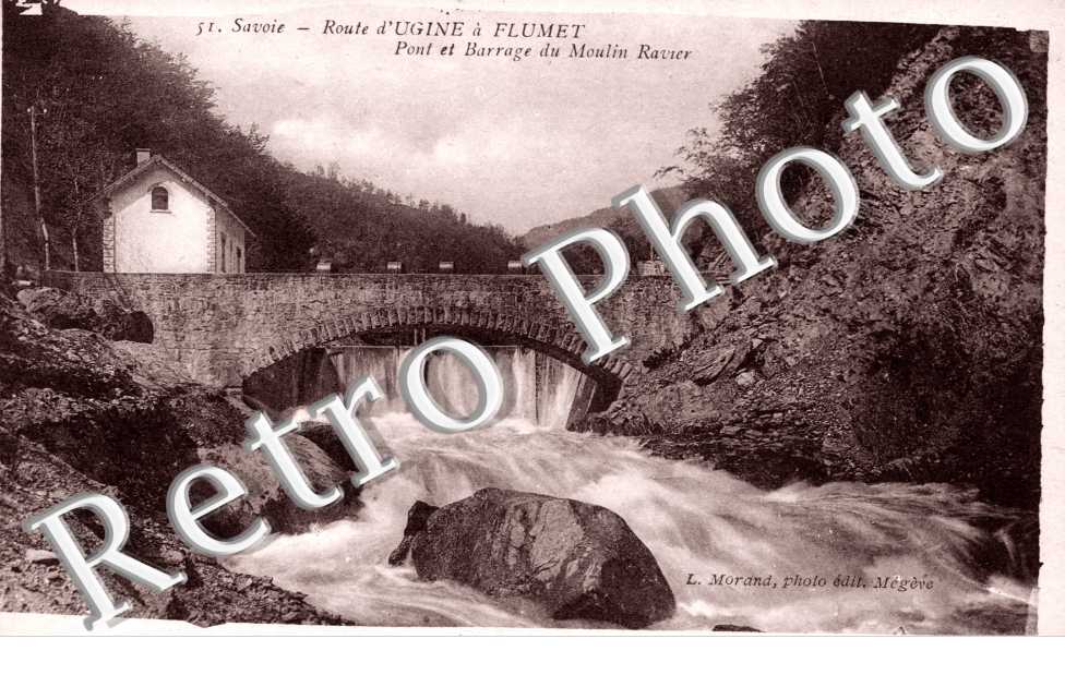 Pont et Barrage du Moulin Ravier