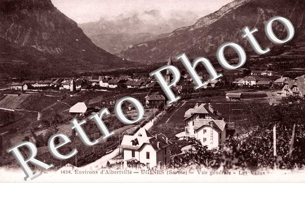 Vue generale, les Villas