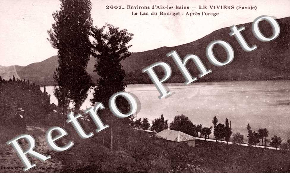 Le Lac du Bourget apres l'Orage