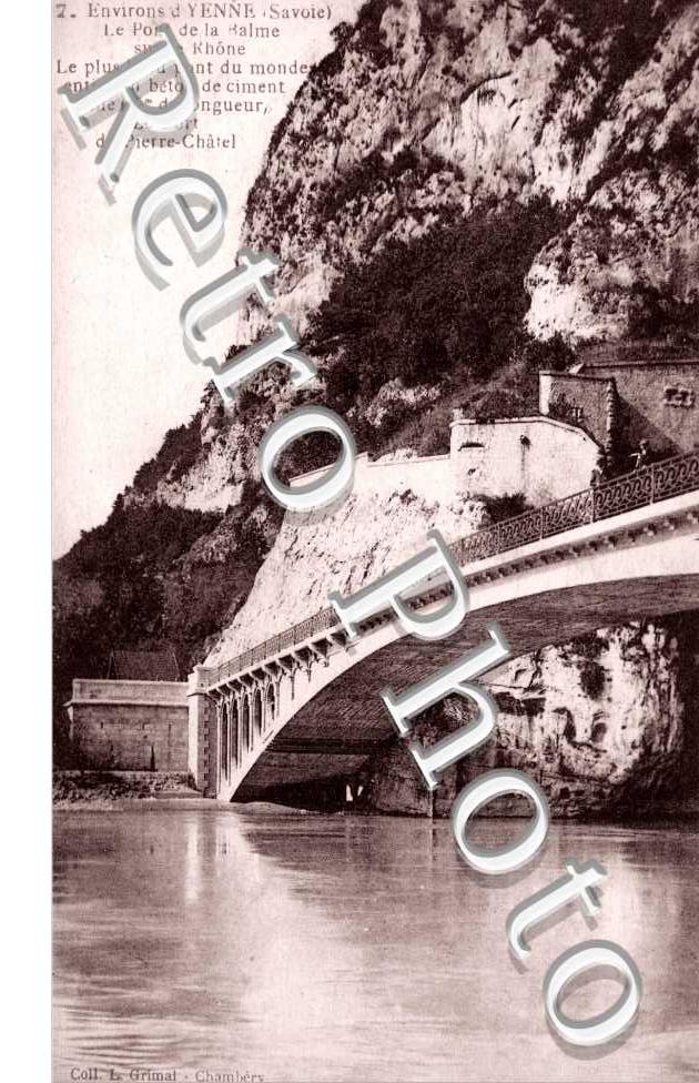 Le Pont de la Balme sur le Rhone