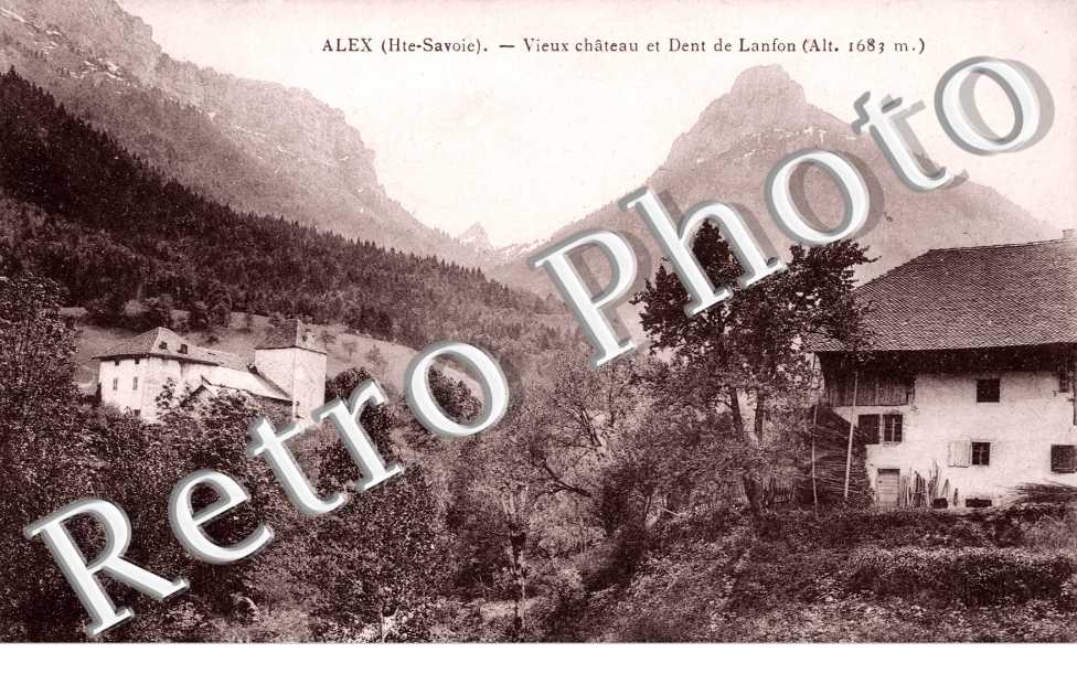 Vieux Chateau et Dent de Lanfon