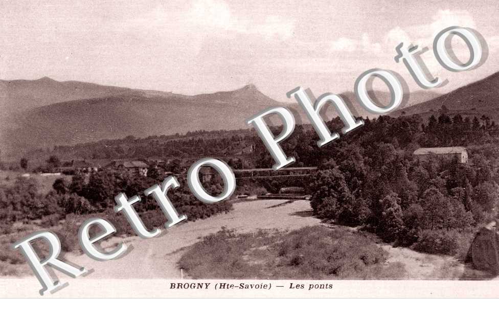Brogny, les ponts