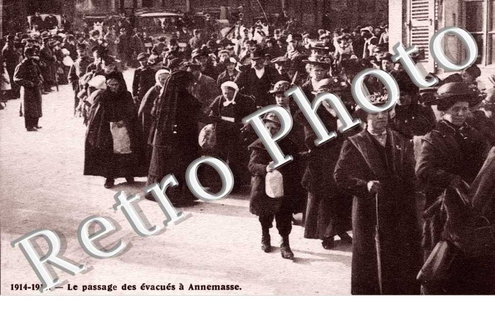 Le Passage des evacues, 1914-1915