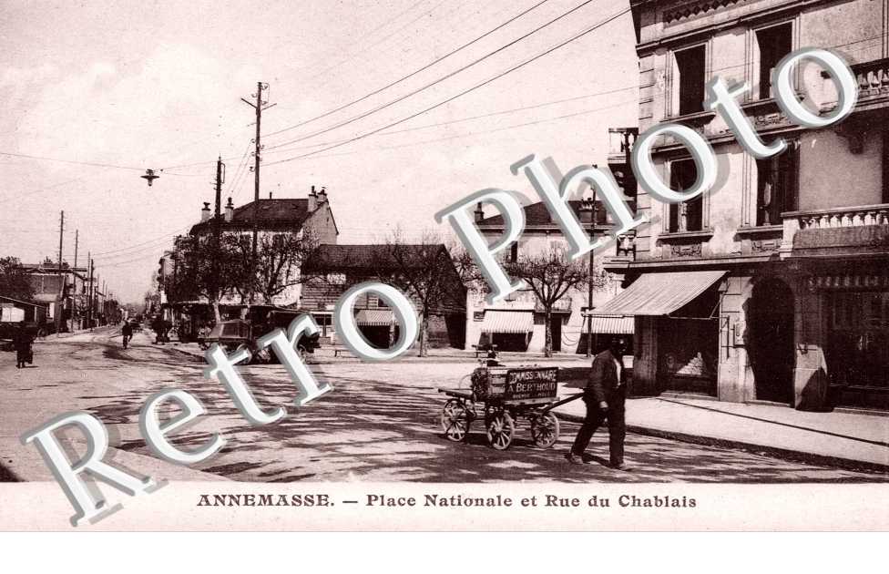 Place Nationale et Rue du Chablais