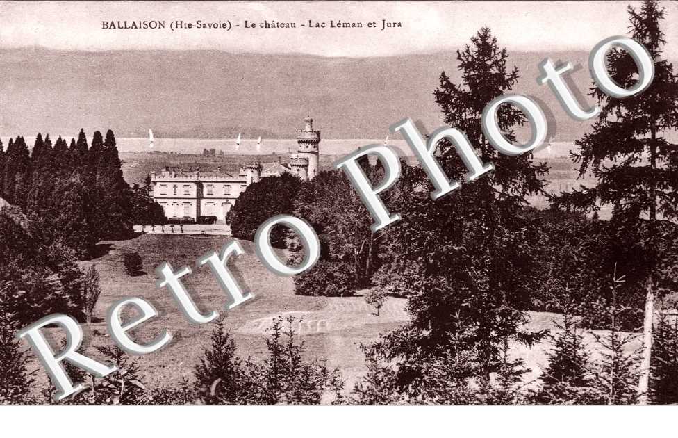 Le chateau - lac Leman et Jura
