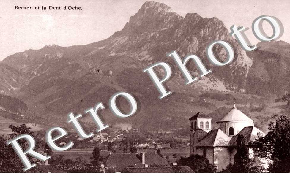 Vue generale et la Dent d'Oche