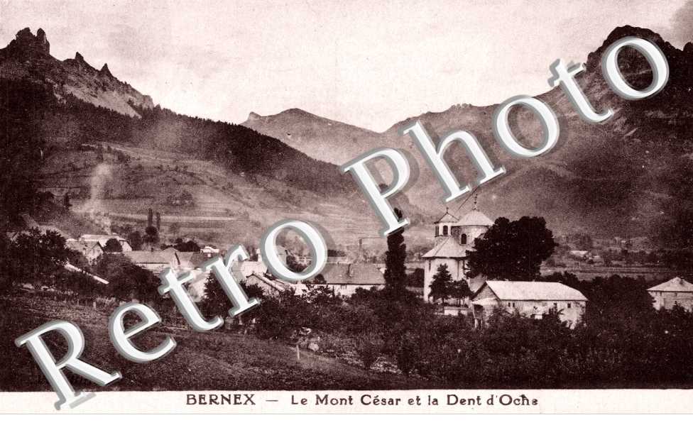 Le Mont Cesar et la Dent d'Oche