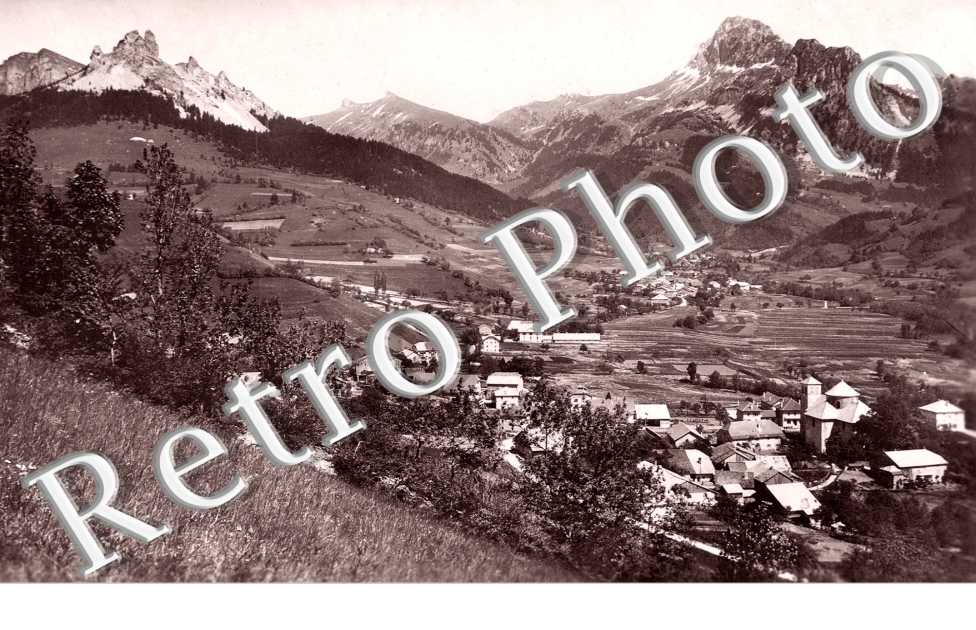 Le Mont Cesar et la Dent d'Oche