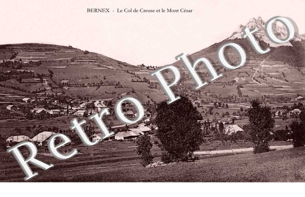 Le Col de Creuse et le Mont Cesar