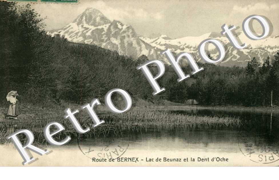 Lac de Beaunaz et la Dent d'Oche