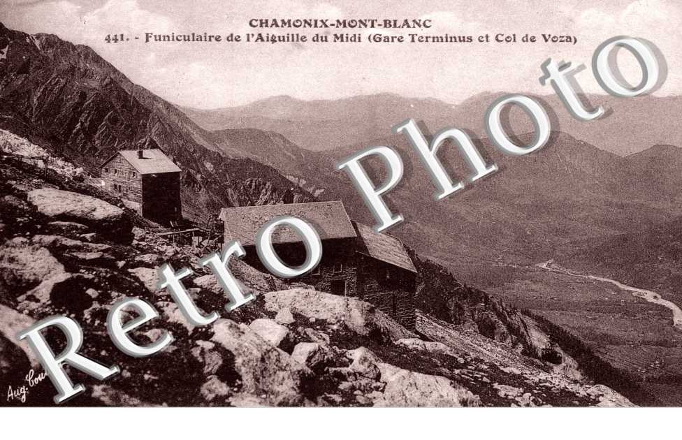 Funiculaire de l'Aiguille du Midi (gare terminus et col de Voza)