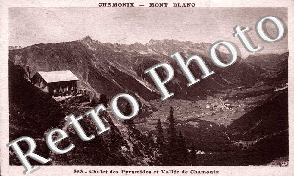 Chalet desPyramides et vallee de Chamonix