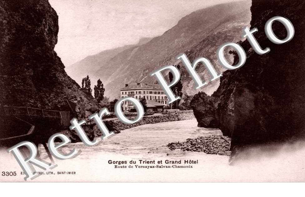 Gorges du Trient et Grand Hotel