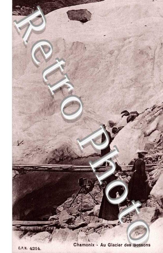 au glacier des Bossons