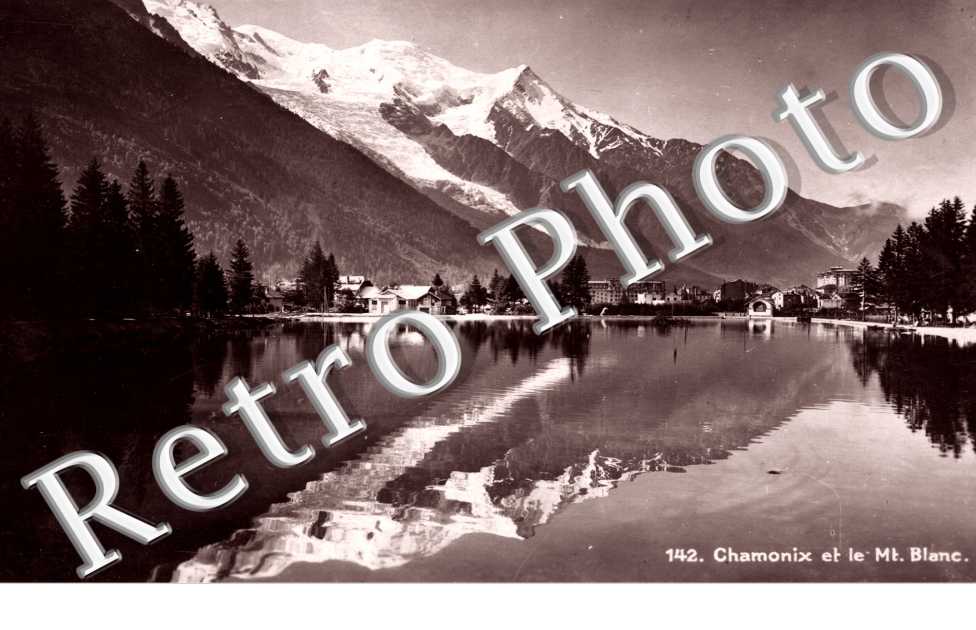 Chamonix et le Mont Blanc