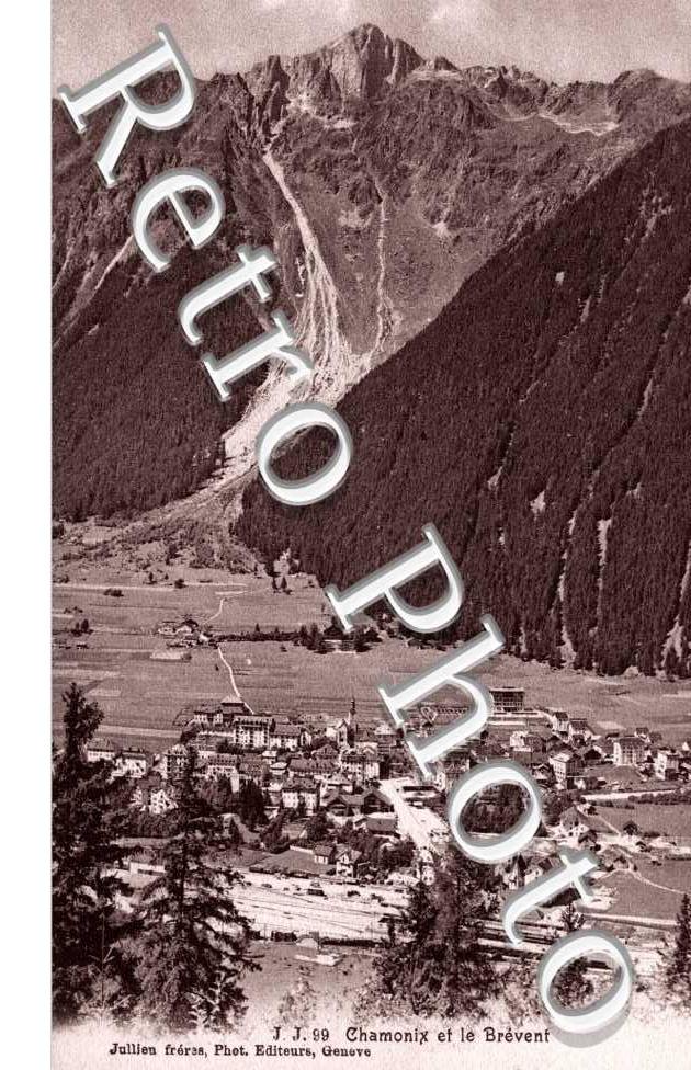 Chamonix et le Brevent