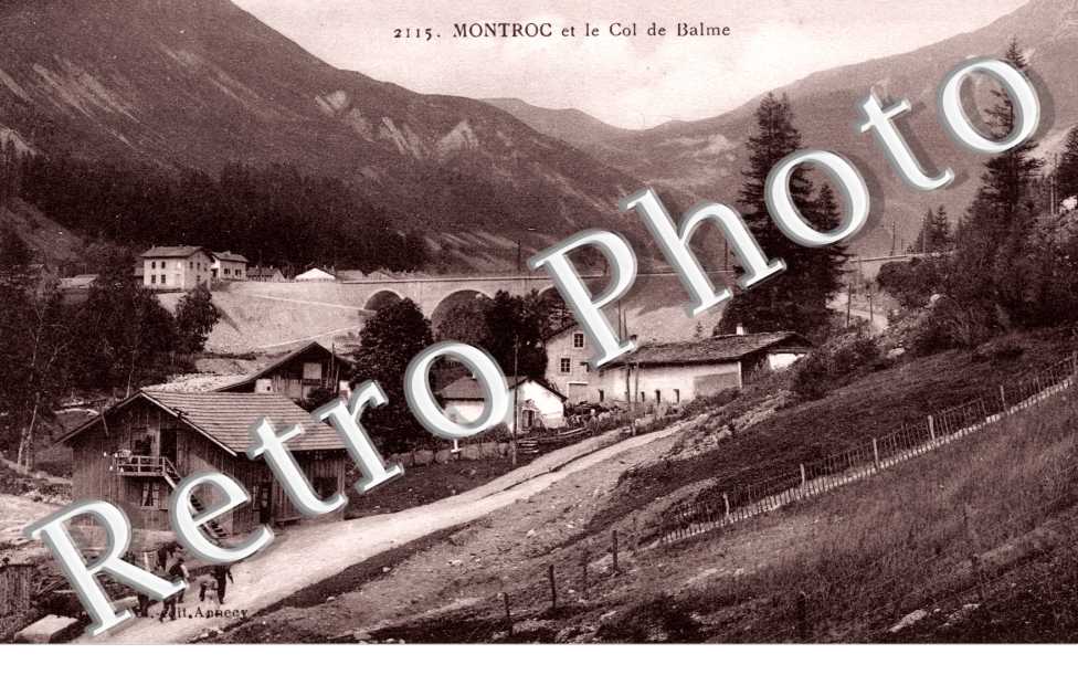 Montroc et le col de balme
